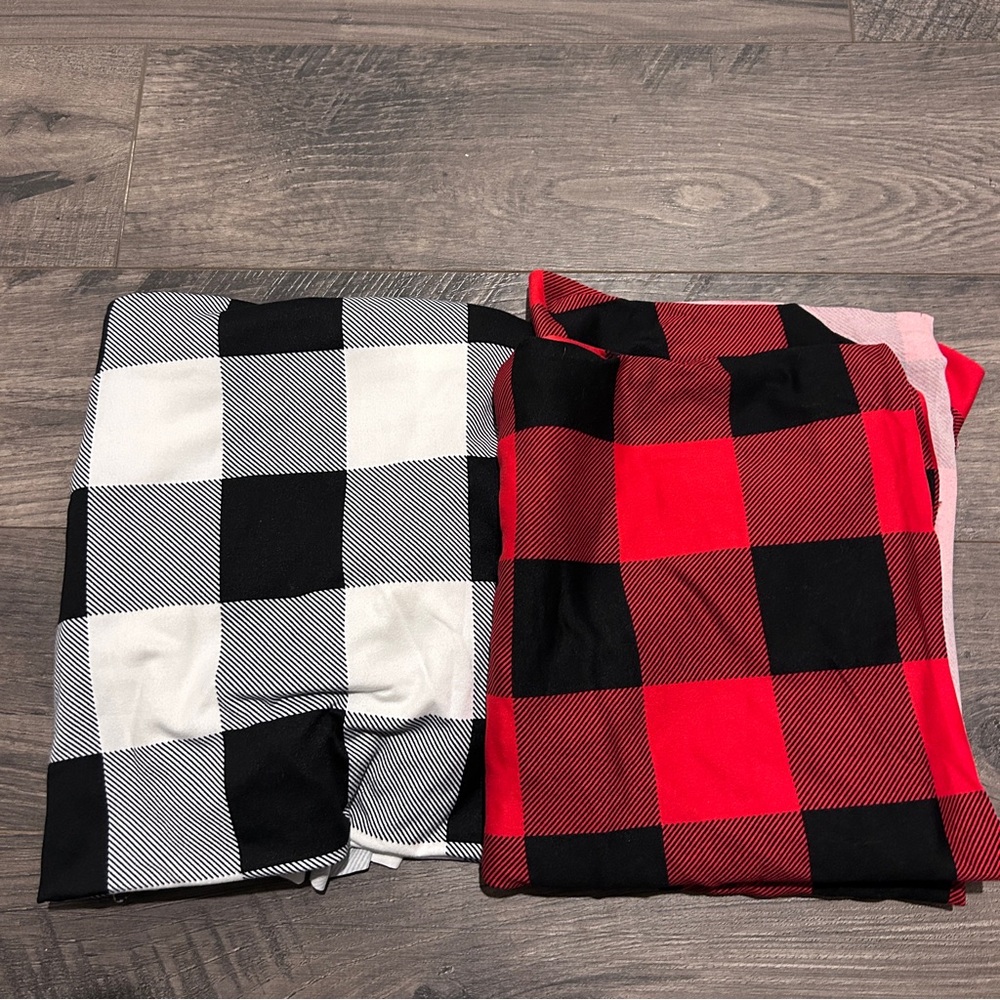 Checkered soft stretch fabric